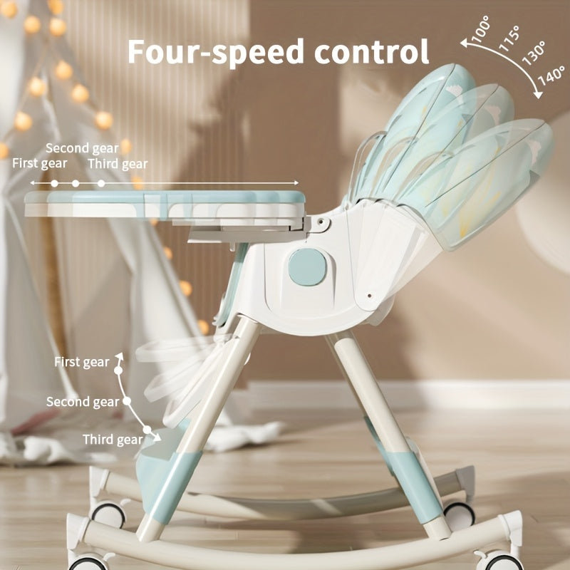 Adjustable Baby High Chair – Sleek, Safe & Easy to Clean - Nestling Babies