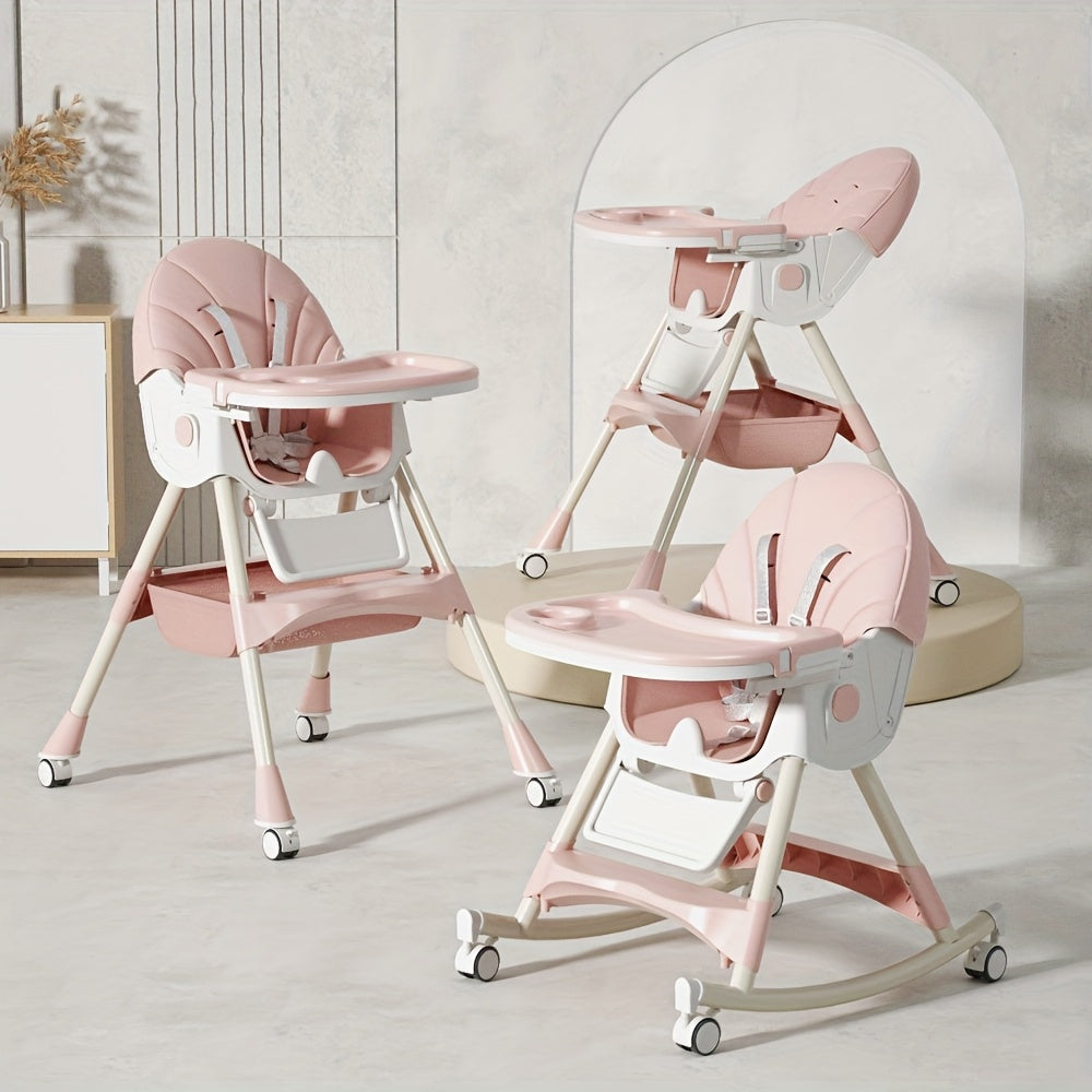 Adjustable Baby High Chair – Sleek, Safe & Easy to Clean - Nestling Babies