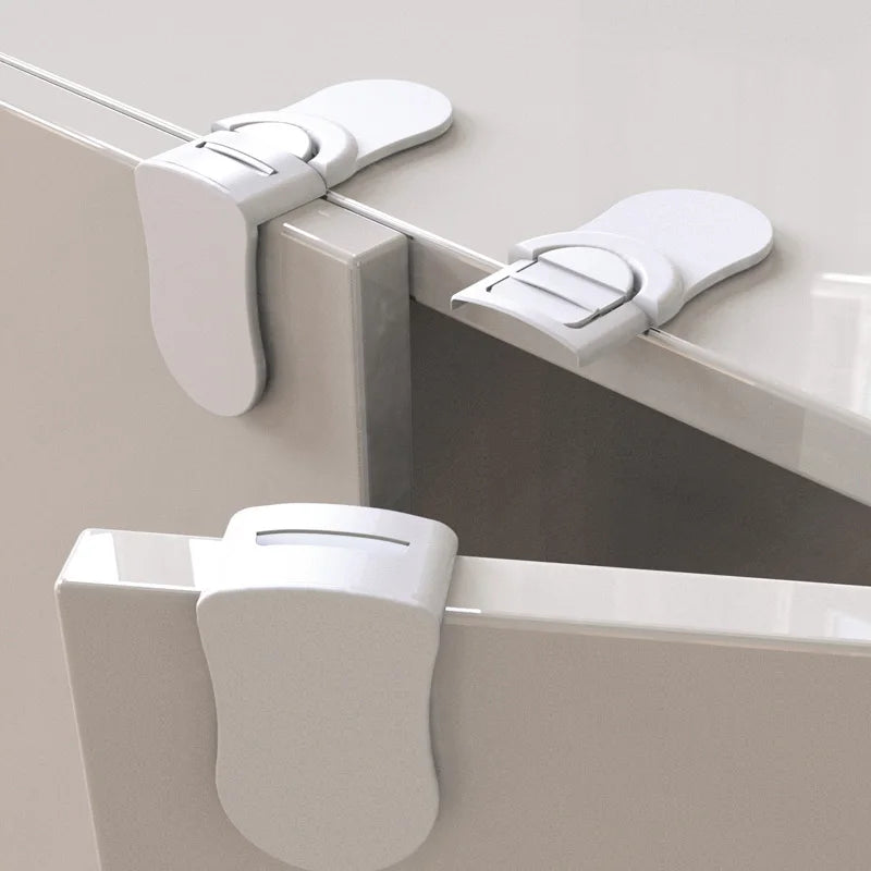 Baby Safety Drawer Lock – Anti-Pinch Cabinet Lock for Drawers & Cupboards - Nestling Babies