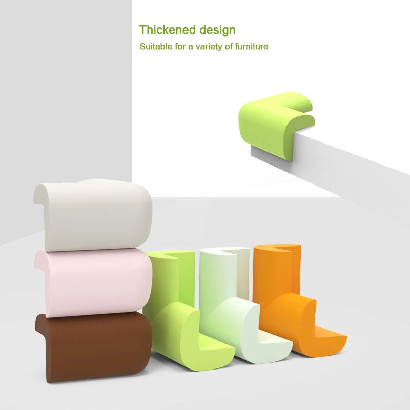 Baby Safety Corner Guards – Soft Furniture Edge Protectors (5/10 pcs Set) - Nestling Babies