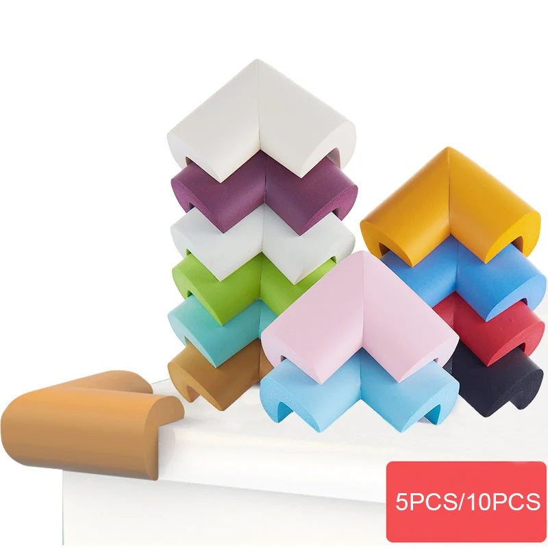 Baby Safety Corner Guards – Soft Furniture Edge Protectors (5/10 pcs Set) - Nestling Babies