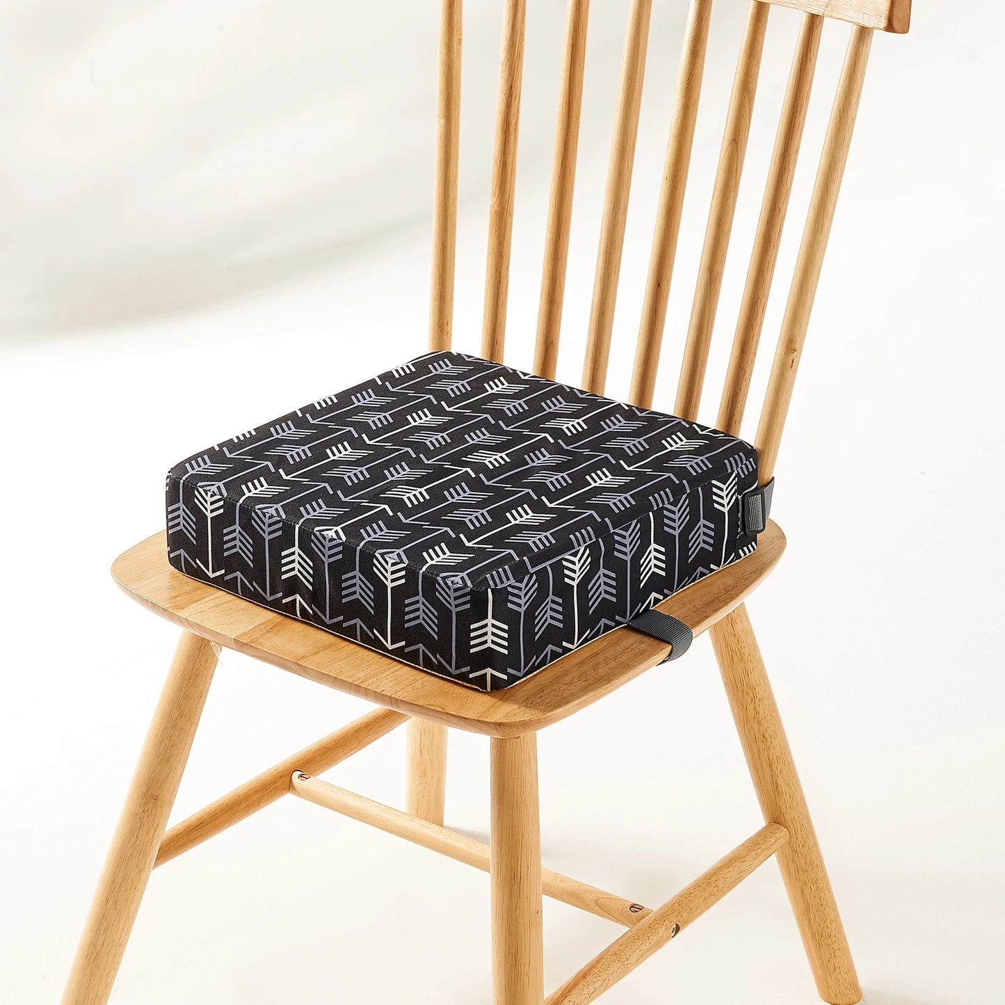 INSULAR Adjustable Booster Seat – Removable Floral Cushion for Baby Dining Chairs - Nestling Babies