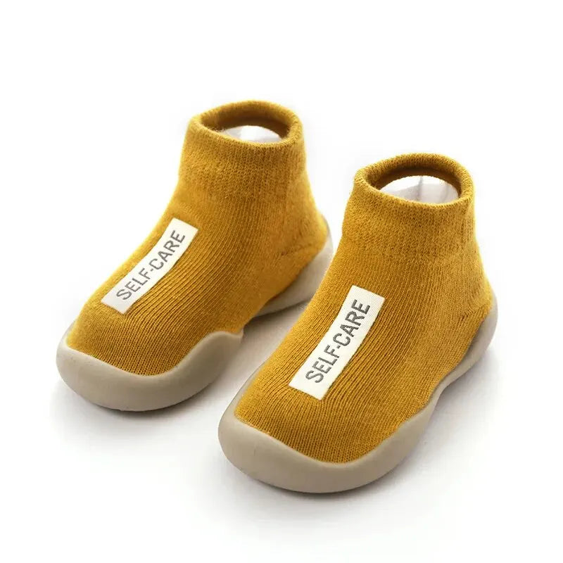 Meckior Baby Sock Shoes – Soft Sole Knit Booties for First Walkers (0–36 Months) - Nestling Babies