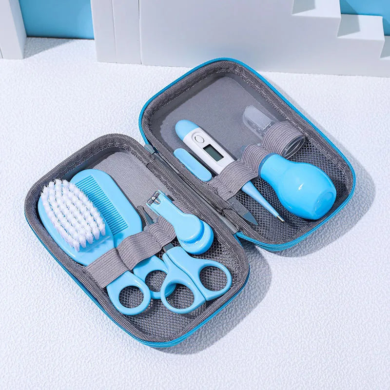 All-in-One Baby Care Kit – 13-Piece Grooming & Health Essentials Set for Newborns - Nestling Babies