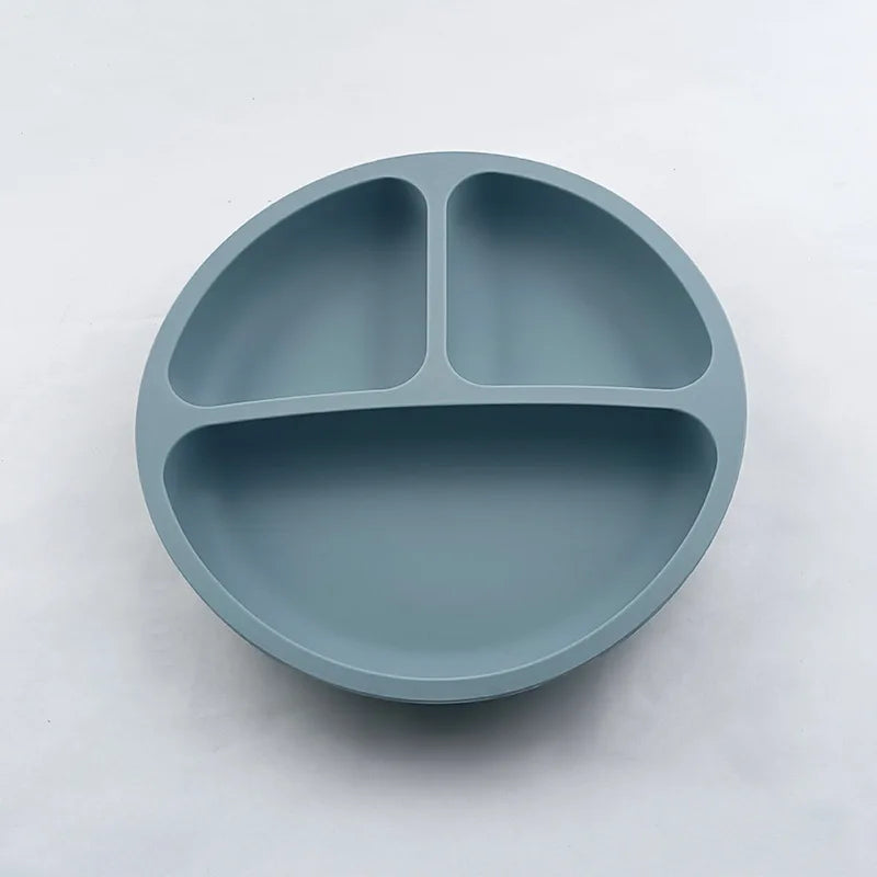 Silicone Suction Plate for Toddlers – Non-Slip Cartoon Design for Mess-Free Meals - Nestling Babies