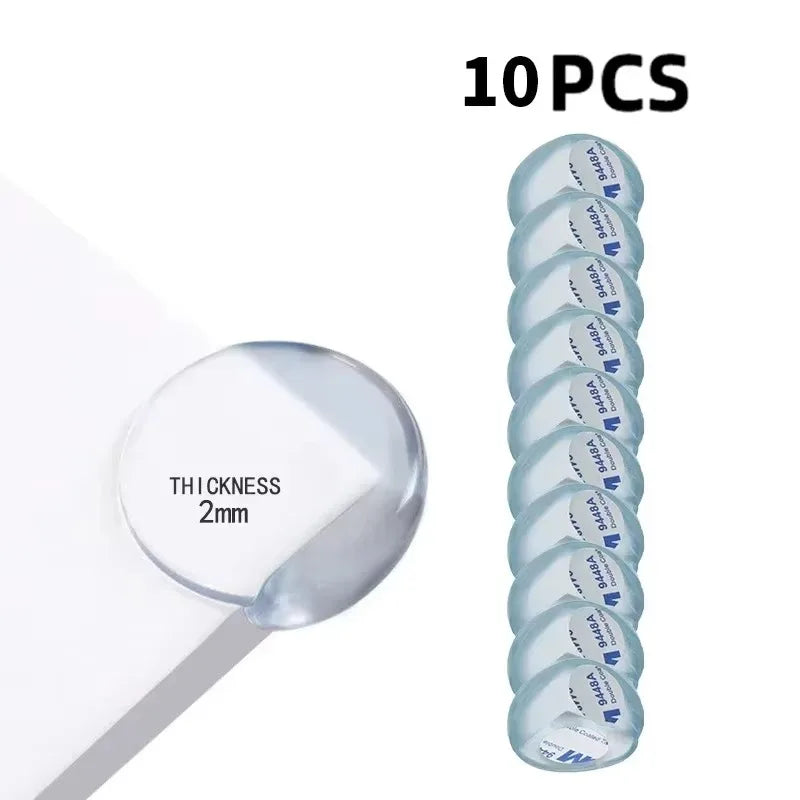 Transparent PVC Corner & Edge Guards – Anti-Bump Baby Safety Strip with Double-Sided Tape - Nestling Babies