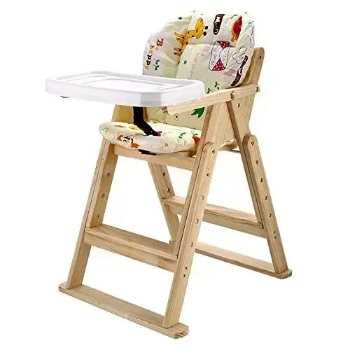 Baby Cushion for High Chair & Stroller – Double-Sided Soft Seat Pad with Cute Animal Prints | Thick, Breathable & Comfortable - Nestling Babies
