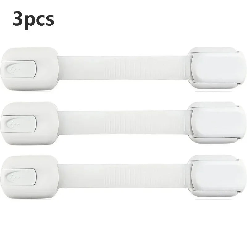 Adhesive Baby Safety Locks – Secure Straps for Drawers, Cabinets & Doors - Nestling Babies