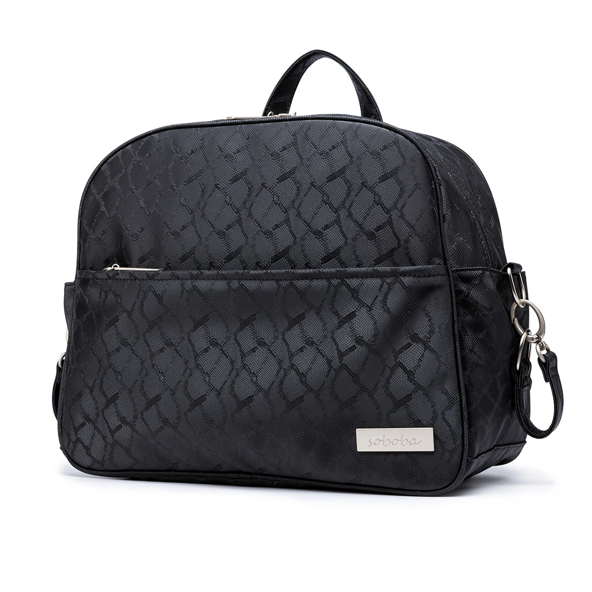 Soboba Stylish Diaper Backpack – Waterproof & Eco-Friendly PU Leather Bag for Modern Moms - Nestling Babies