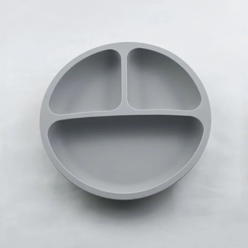 Silicone Suction Plate for Toddlers – Non-Slip Cartoon Design for Mess-Free Meals - Nestling Babies