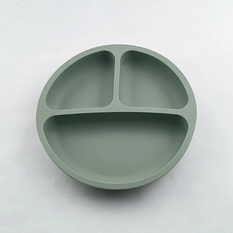 Silicone Suction Plate for Toddlers – Non-Slip Cartoon Design for Mess-Free Meals - Nestling Babies