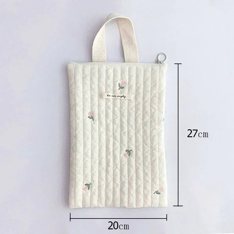 Cotton Baby Diaper Bag – Compact & Stylish Mommy Organizer - Nestling Babies