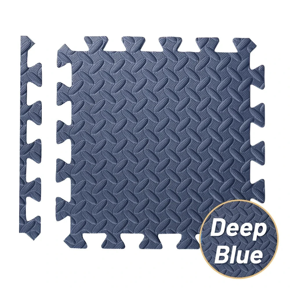 Interlocking EVA Foam Floor Mat – Soft Puzzle Tiles for Kids & Home Gym (4–20 Pcs) - Nestling Babies