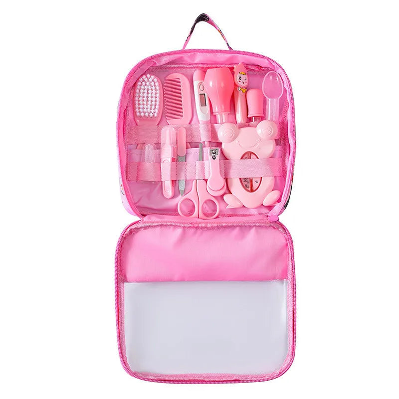 All-in-One Baby Care Kit – 13-Piece Grooming & Health Essentials Set for Newborns - Nestling Babies