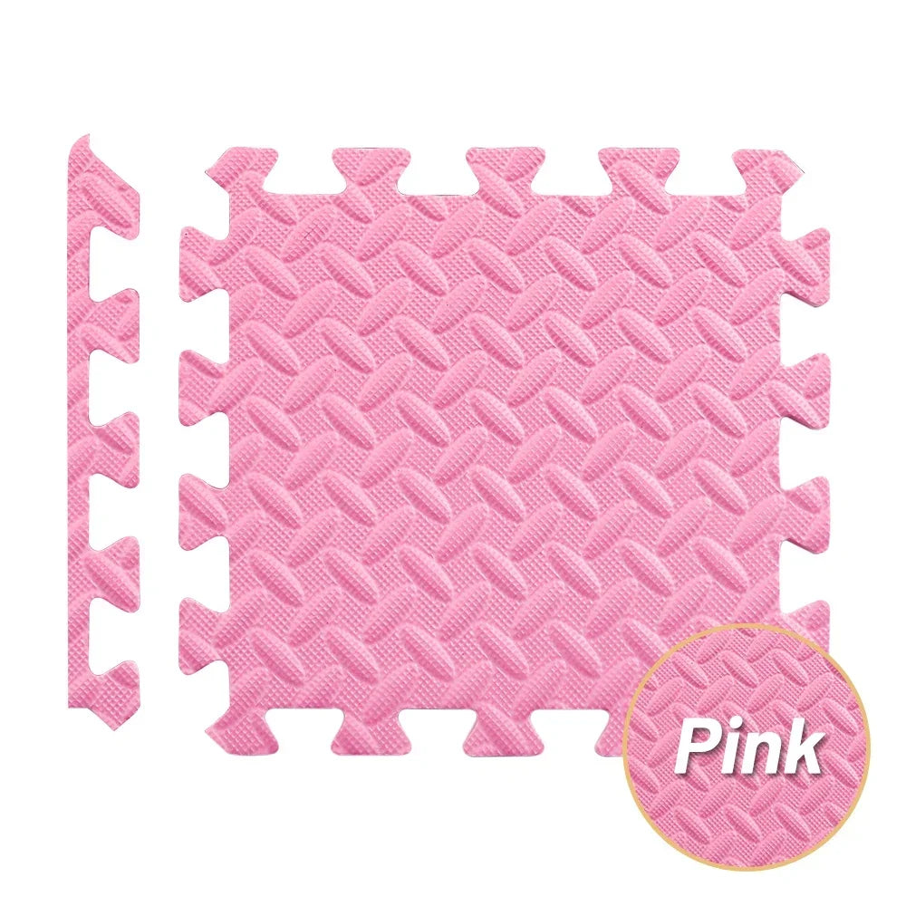 Interlocking EVA Foam Floor Mat – Soft Puzzle Tiles for Kids & Home Gym (4–20 Pcs) - Nestling Babies