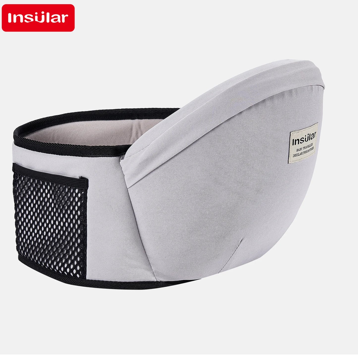 Baby Carrier Waist Stool – Adjustable Infant Hipseat for Comfortable Babywearing - Nestling Babies