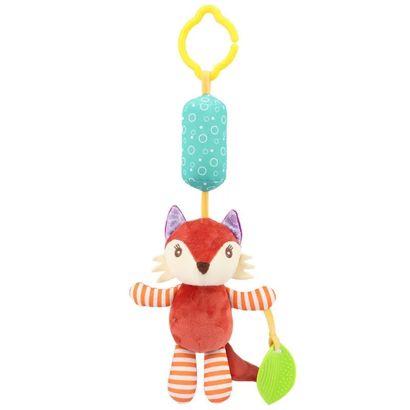 Spiral Baby Crib & Stroller Hanging Rattles Toy – Soft Cotton Mobile for Newborns & Infants - Nestling Babies