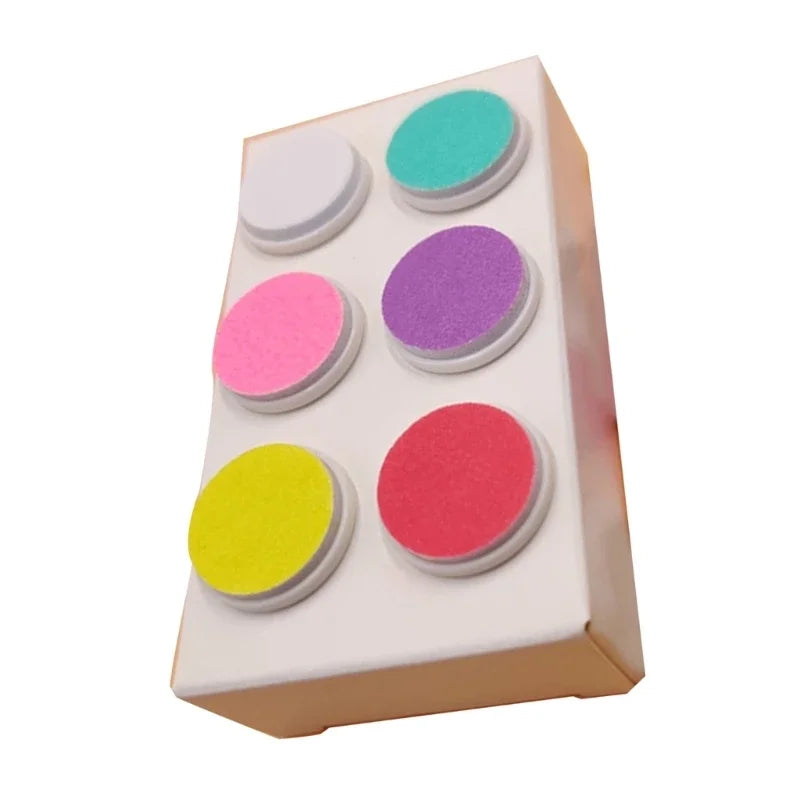 6-Pack Baby Nail File Replacement Pads – Gentle & Safe Grinding Heads - Nestling Babies