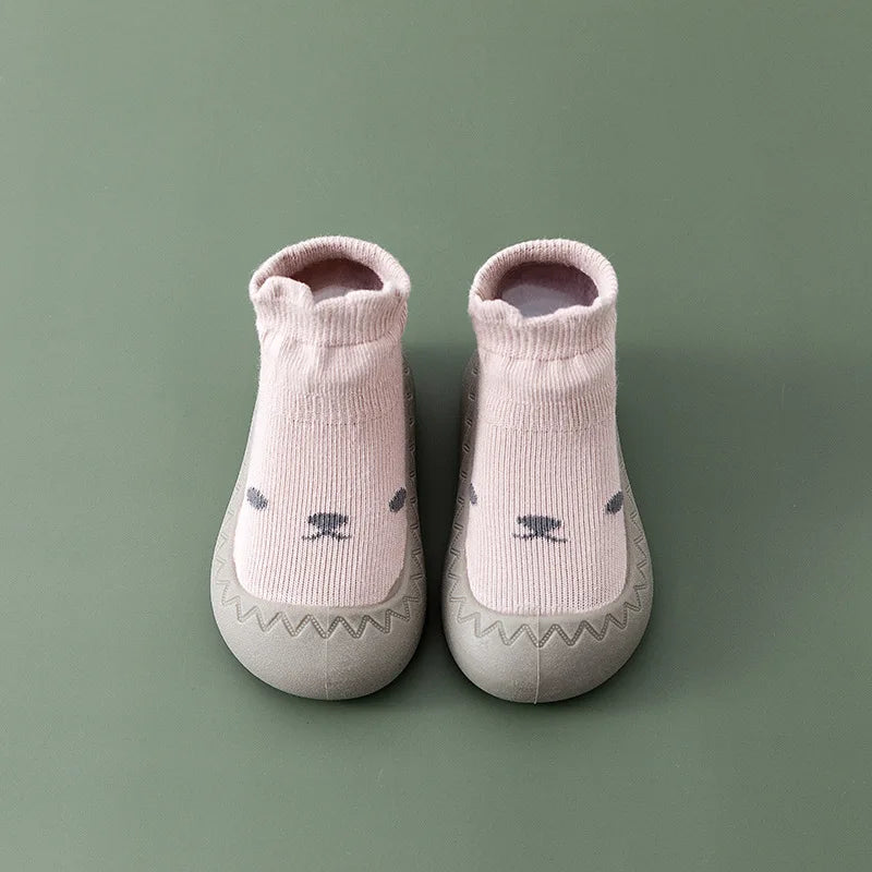 Soft Sole Baby Walking Shoes – Breathable Anti-Slip Indoor & Outdoor Sock Shoes - Nestling Babies