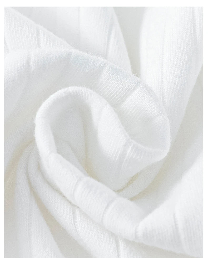 Soft Knit Cotton Romper – All-Season Long Sleeve Jumpsuit (0–6M | Unisex) - Nestling Babies