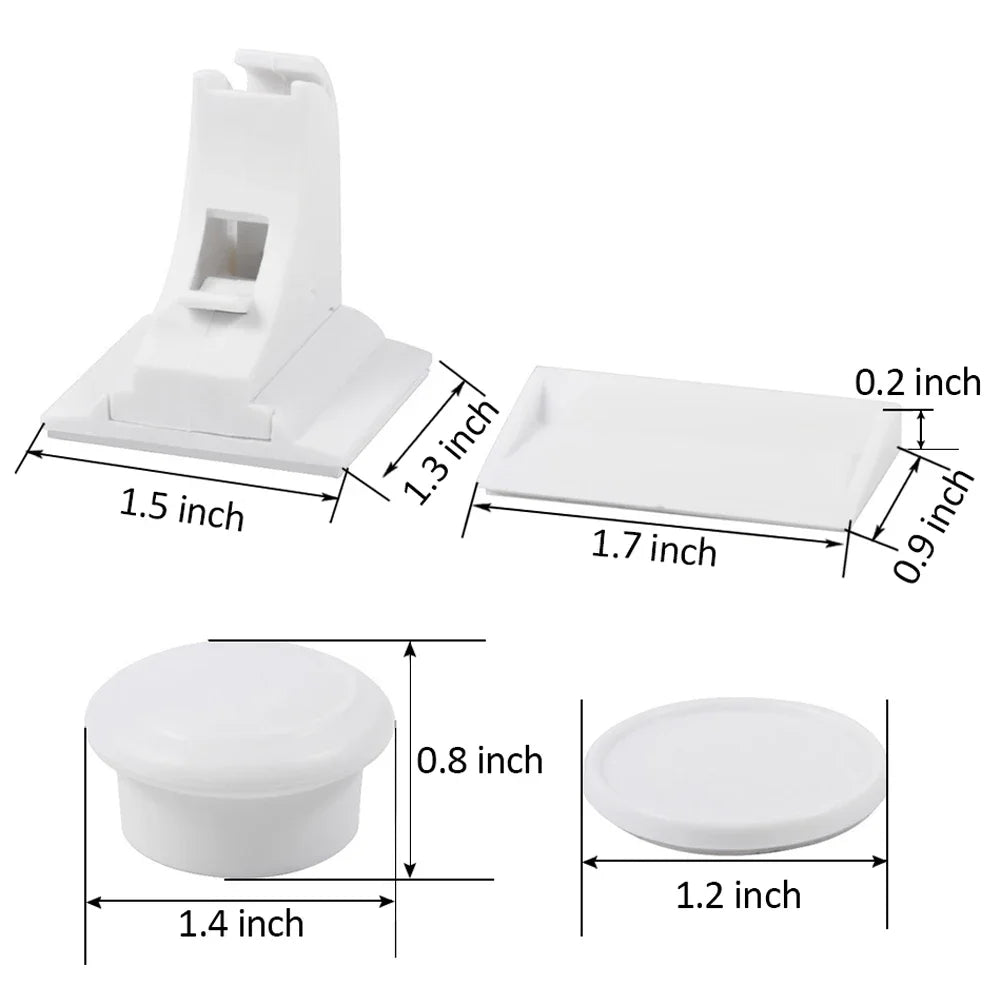Magnetic Baby Safety Locks – Invisible Childproof Drawer & Cabinet Latches (No Drilling Required) - Nestling Babies