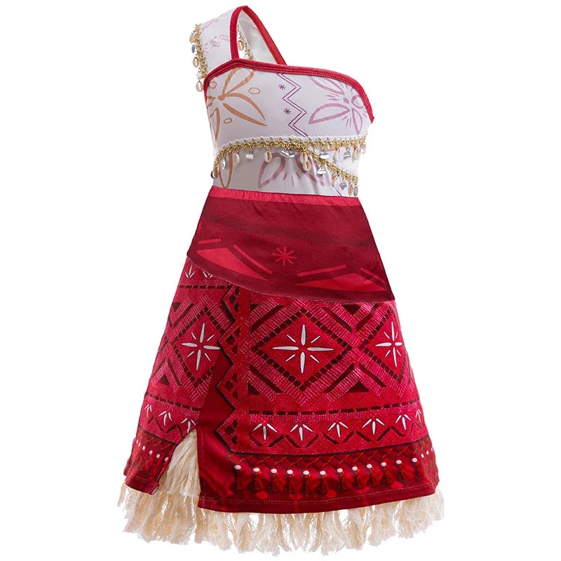 Moana 2 Princess Costume Dress – Girls’ Halloween & Party Fancy Outfit - Nestling Babies