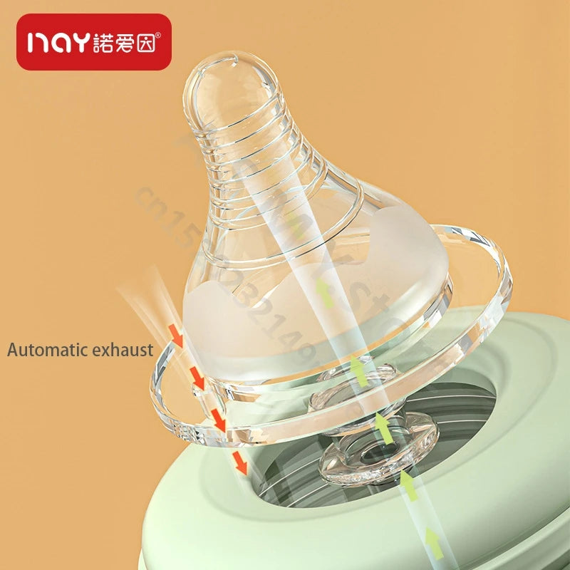 Anti-Colic Baby Bottle with Handles – Wide Neck, 300ml Capacity - Nestling Babies