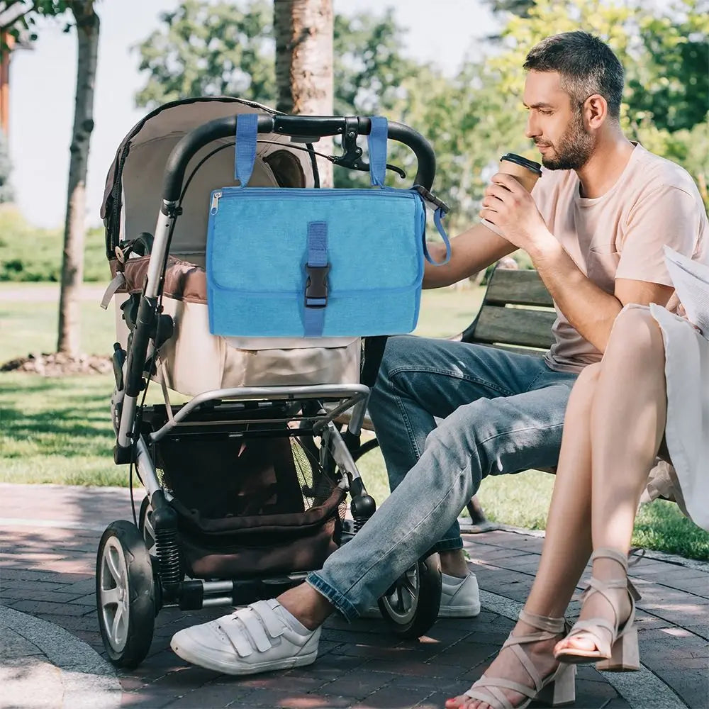 Portable Waterproof Diaper Changing Pad – Travel Essential for Modern Parents - Nestling Babies