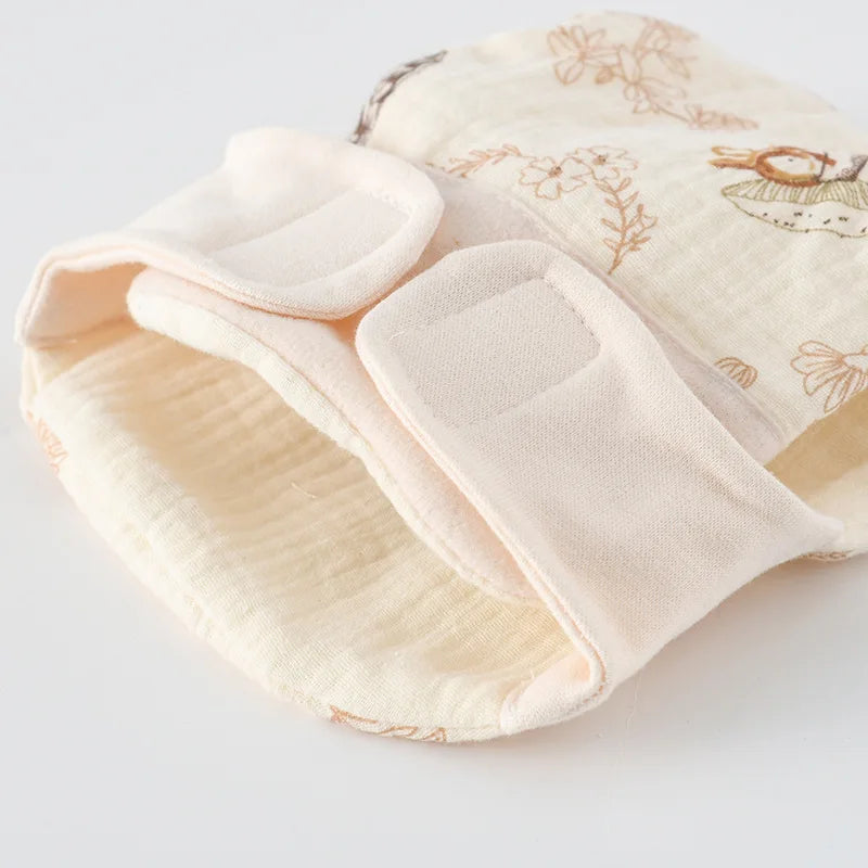 Summer Reusable Cotton Baby Diaper – Cartoon Infant Training Pants with Taped Design - Nestling Babies