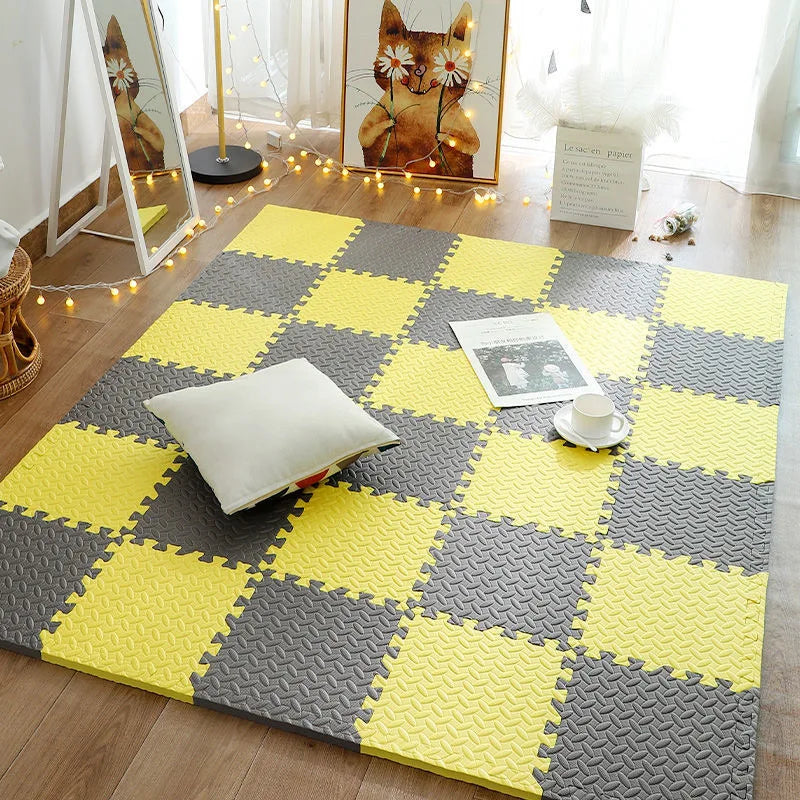 8/16PCS Baby Puzzle Foam Play Mat – Soft Interlocking Floor Tiles for Kids - Nestling Babies