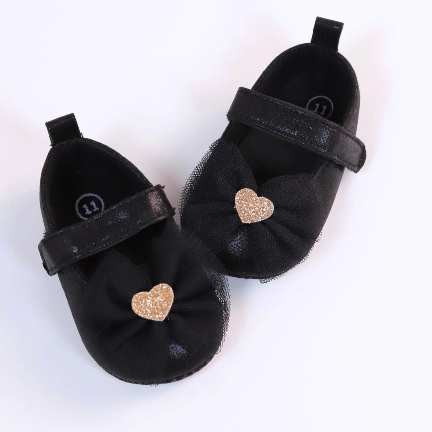 Baby Girl First Walker Shoes – Princess Lace Design with Soft Sole & Bow (0–12 Months) - Nestling Babies
