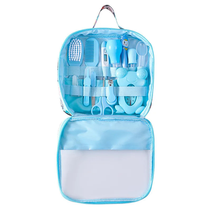 All-in-One Baby Care Kit – 13-Piece Grooming & Health Essentials Set for Newborns - Nestling Babies