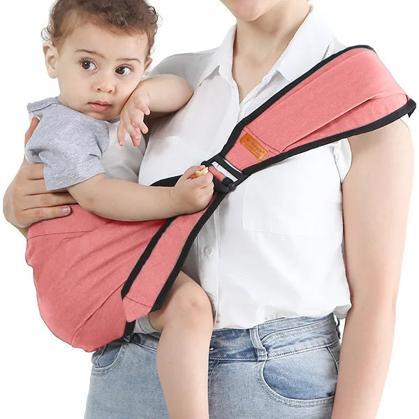 Ergonomic Baby Waist Stool Carrier – 4-in-1 Adjustable Baby Hip Seat for All Seasons (0–24 Months) - Nestling Babies