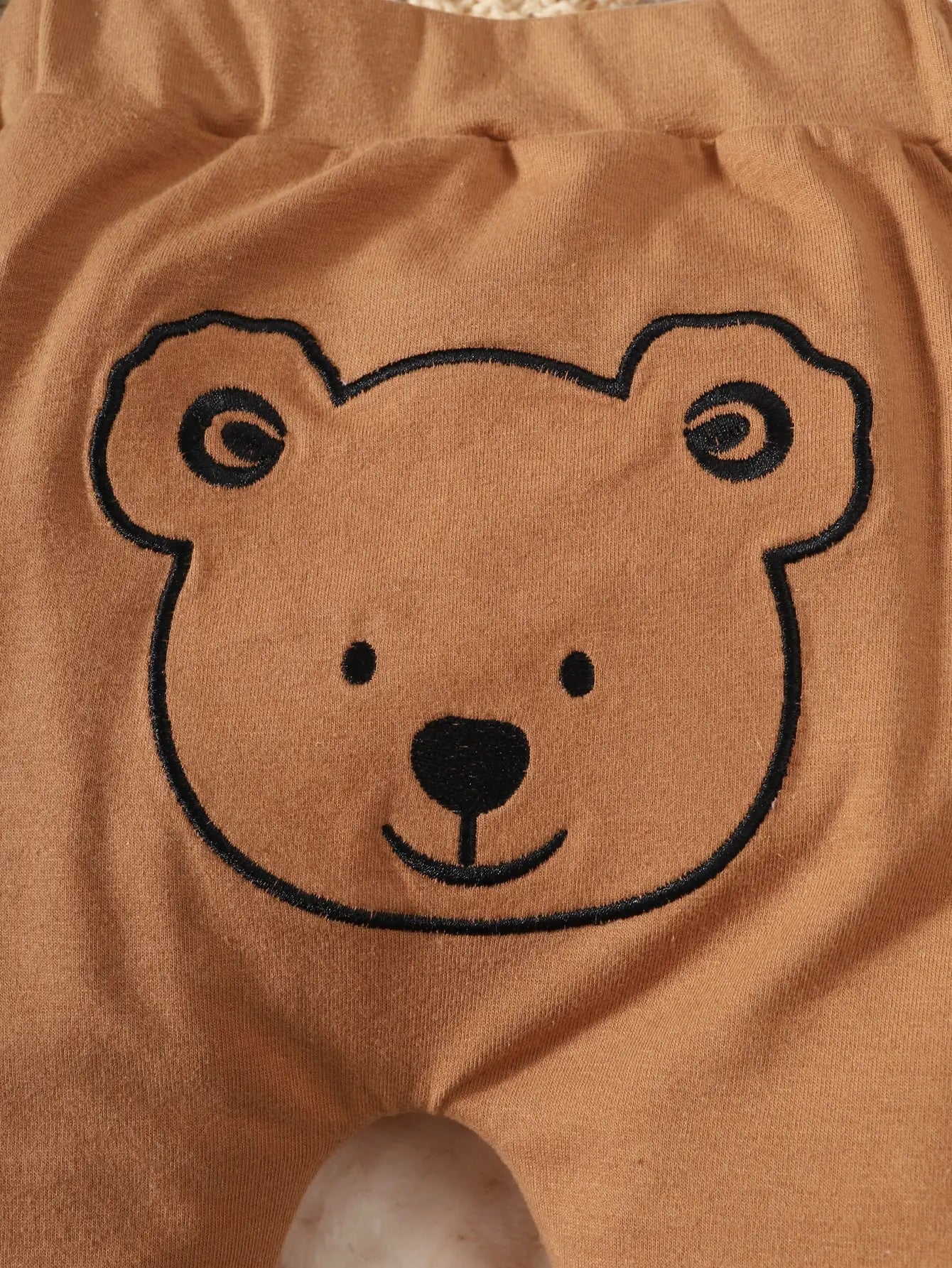 4-Piece Bear Print Baby Outfit Set - Nestling Babies