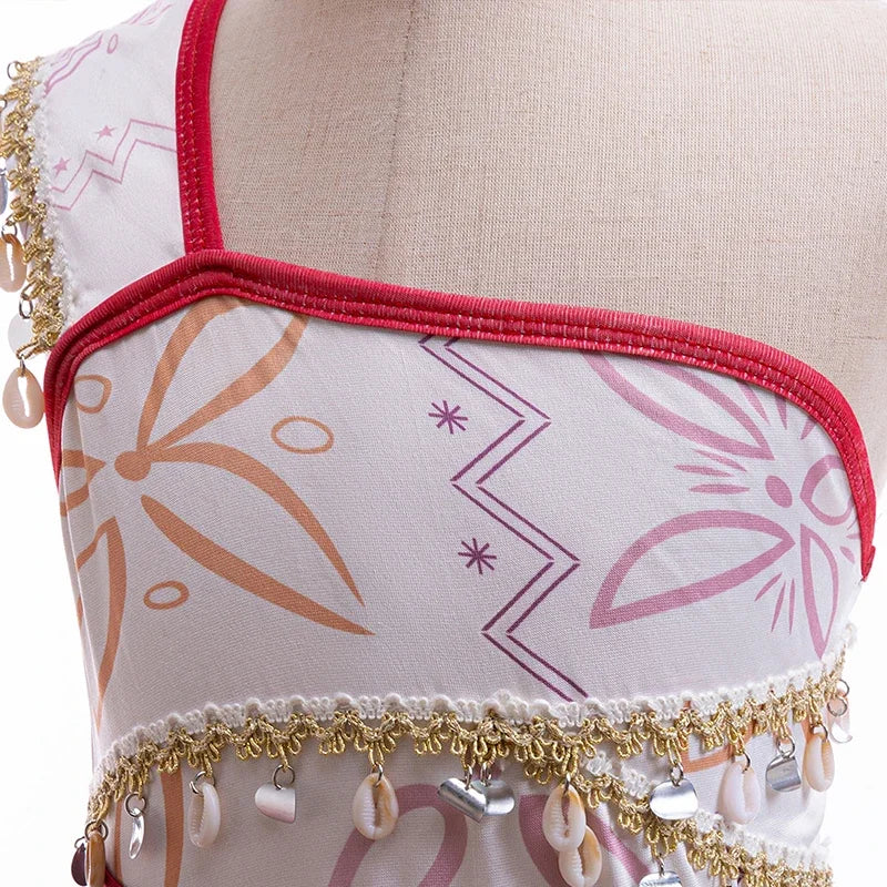 Moana 2 Princess Costume Dress – Girls’ Halloween & Party Fancy Outfit - Nestling Babies