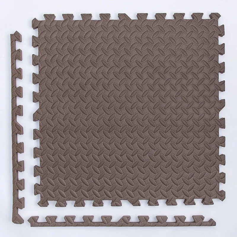 Interlocking EVA Foam Floor Mat – Soft Puzzle Tiles for Kids & Home Gym (4–20 Pcs) - Nestling Babies