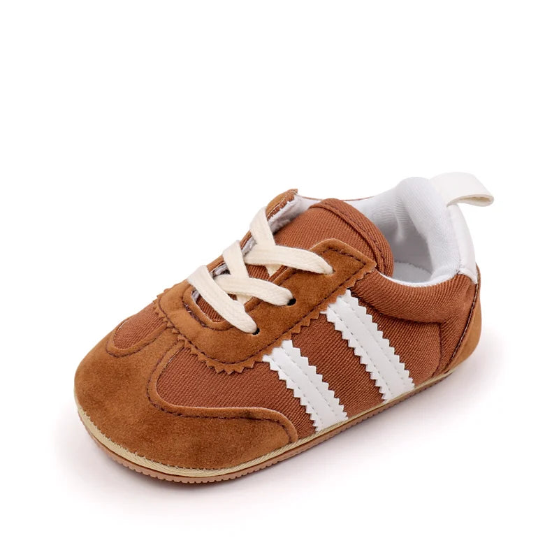 Unisex Baby Sports Shoes – Non-Slip PVC Sole First Walkers (0–12 Months) - Nestling Babies