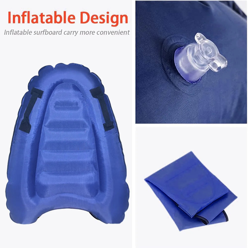 Inflatable Floating Bed – Oxford Cloth Swim Lounger for Pool or Beach - Nestling Babies