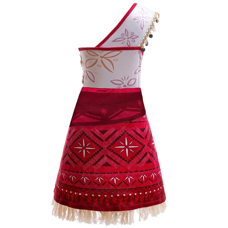 Moana 2 Princess Costume Dress – Girls’ Halloween & Party Fancy Outfit - Nestling Babies