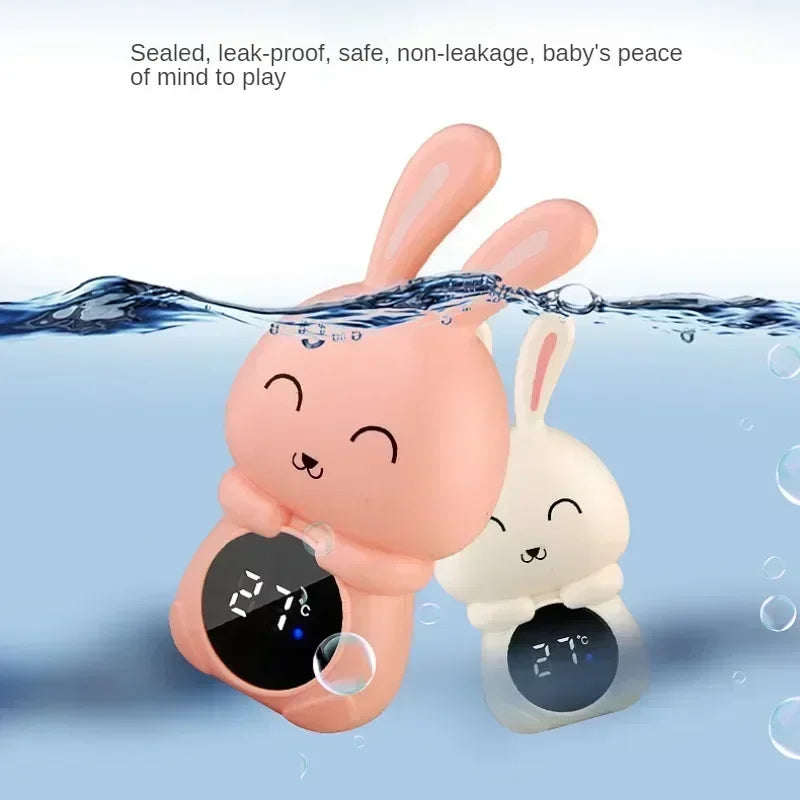 Digital Baby Bath Thermometer – Safe Water Temperature Meter with Cute Animal Design - Nestling Babies