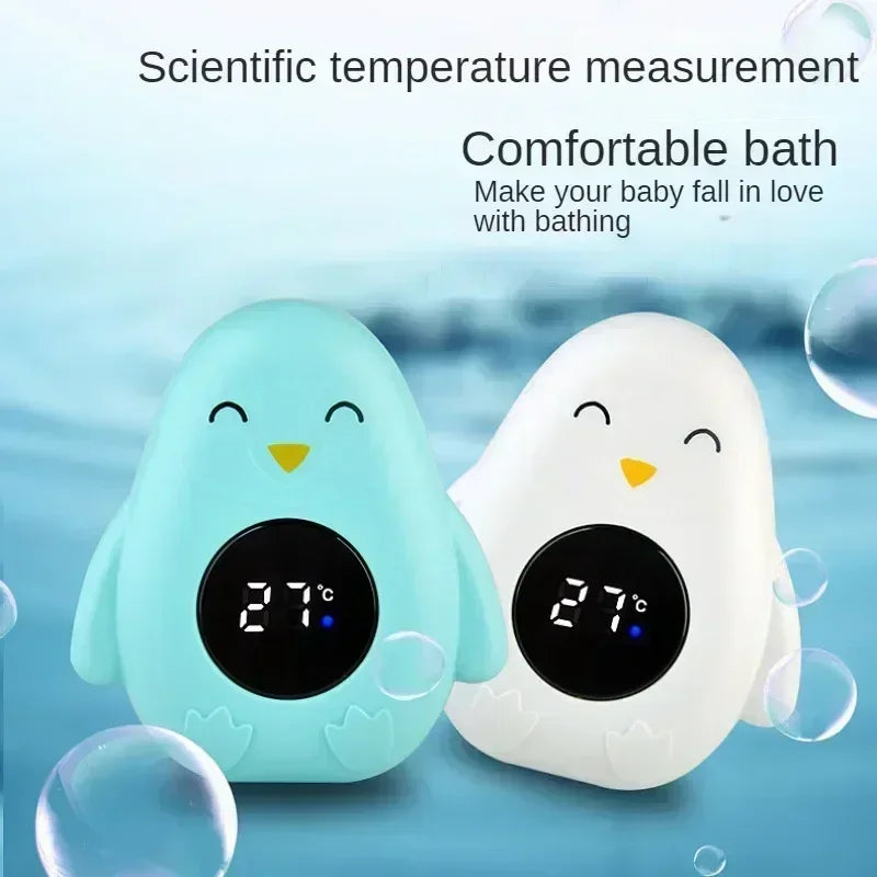 Digital Baby Bath Thermometer – Safe Water Temperature Meter with Cute Animal Design - Nestling Babies
