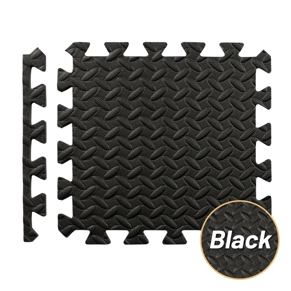 Interlocking EVA Foam Floor Mat – Soft Puzzle Tiles for Kids & Home Gym (4–20 Pcs) - Nestling Babies