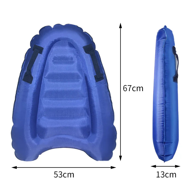 Inflatable Floating Bed – Oxford Cloth Swim Lounger for Pool or Beach - Nestling Babies