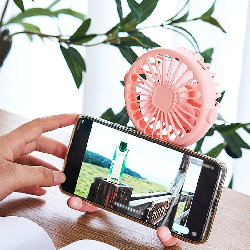 USB Rechargeable Stroller Fan – Clip-On Portable Mini Fan with 3 Speeds - Nestling Babies