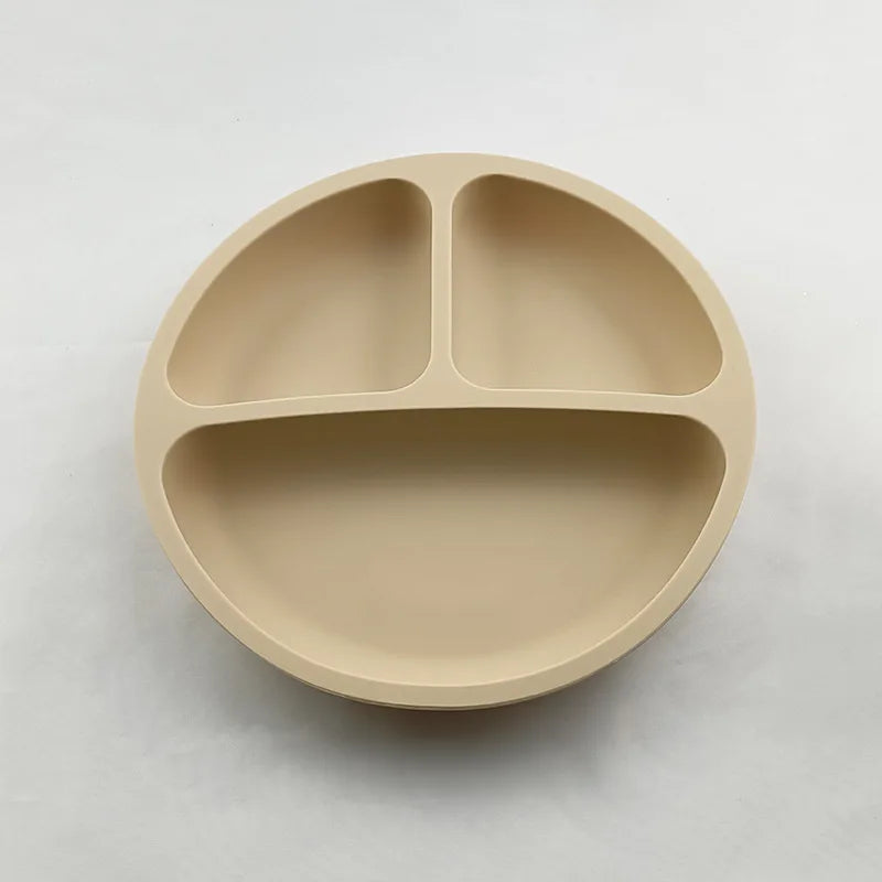 Silicone Suction Plate for Toddlers – Non-Slip Cartoon Design for Mess-Free Meals - Nestling Babies