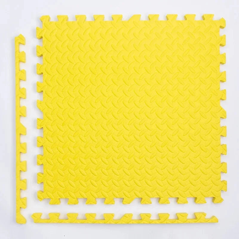 Interlocking EVA Foam Floor Mat – Soft Puzzle Tiles for Kids & Home Gym (4–20 Pcs) - Nestling Babies