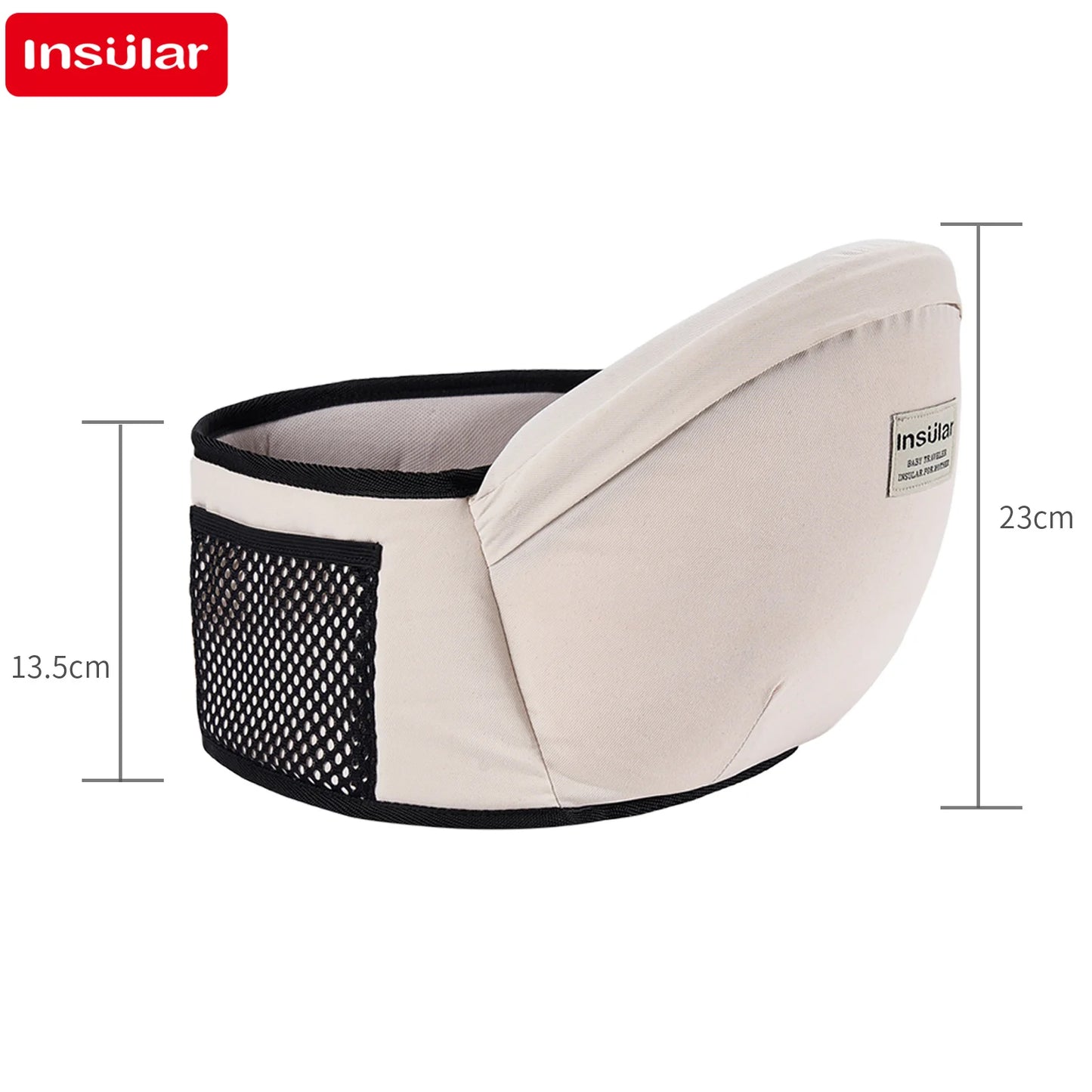 Baby Carrier Waist Stool – Adjustable Infant Hipseat for Comfortable Babywearing - Nestling Babies