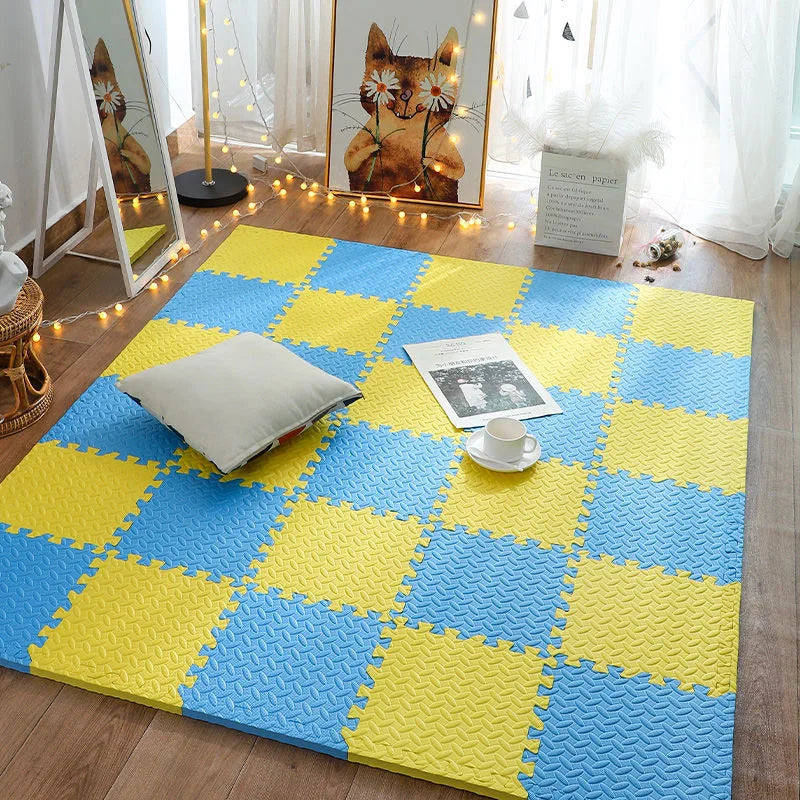 8/16PCS Baby Puzzle Foam Play Mat – Soft Interlocking Floor Tiles for Kids - Nestling Babies