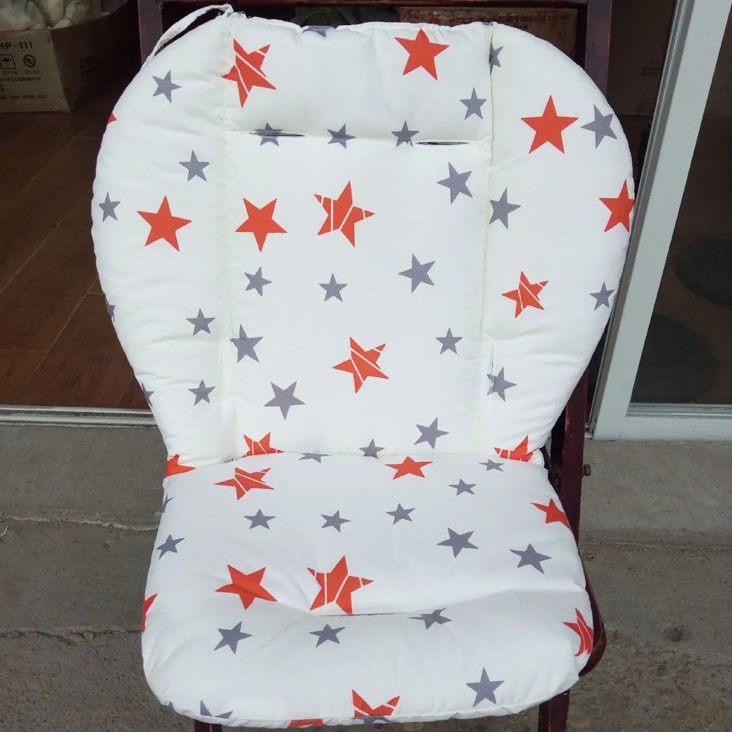 Baby Cushion for High Chair & Stroller – Double-Sided Soft Seat Pad with Cute Animal Prints | Thick, Breathable & Comfortable - Nestling Babies