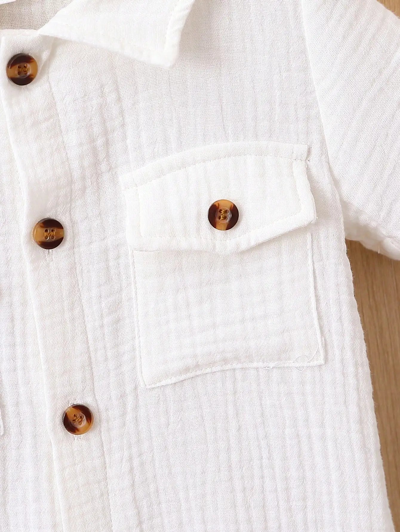 Soft Cotton Summer Romper – Minimalist Comfort for Baby (3–24M) - Nestling Babies